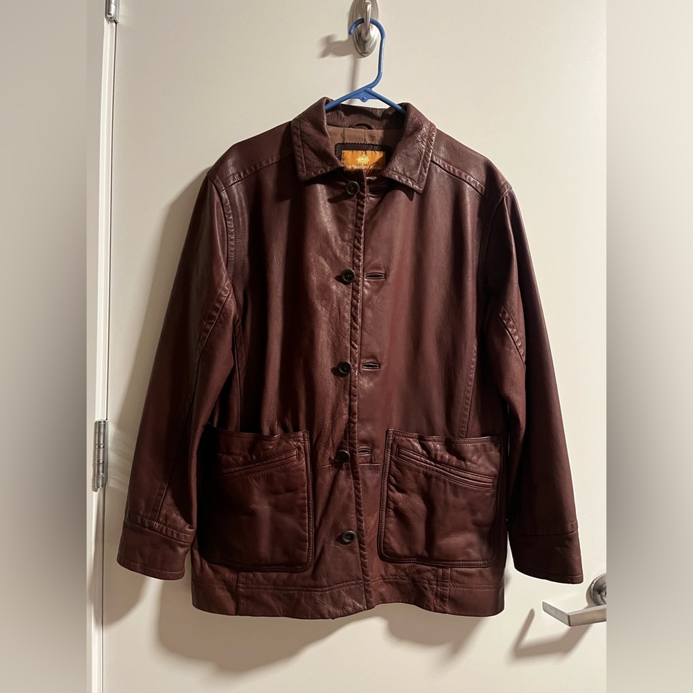 Vintage Leather Jacket (territory ahead)